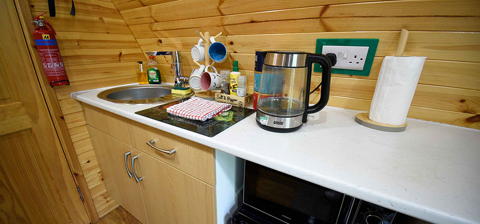 Self catering Pod accommodation based in Dunvegan on the Isle of Skye