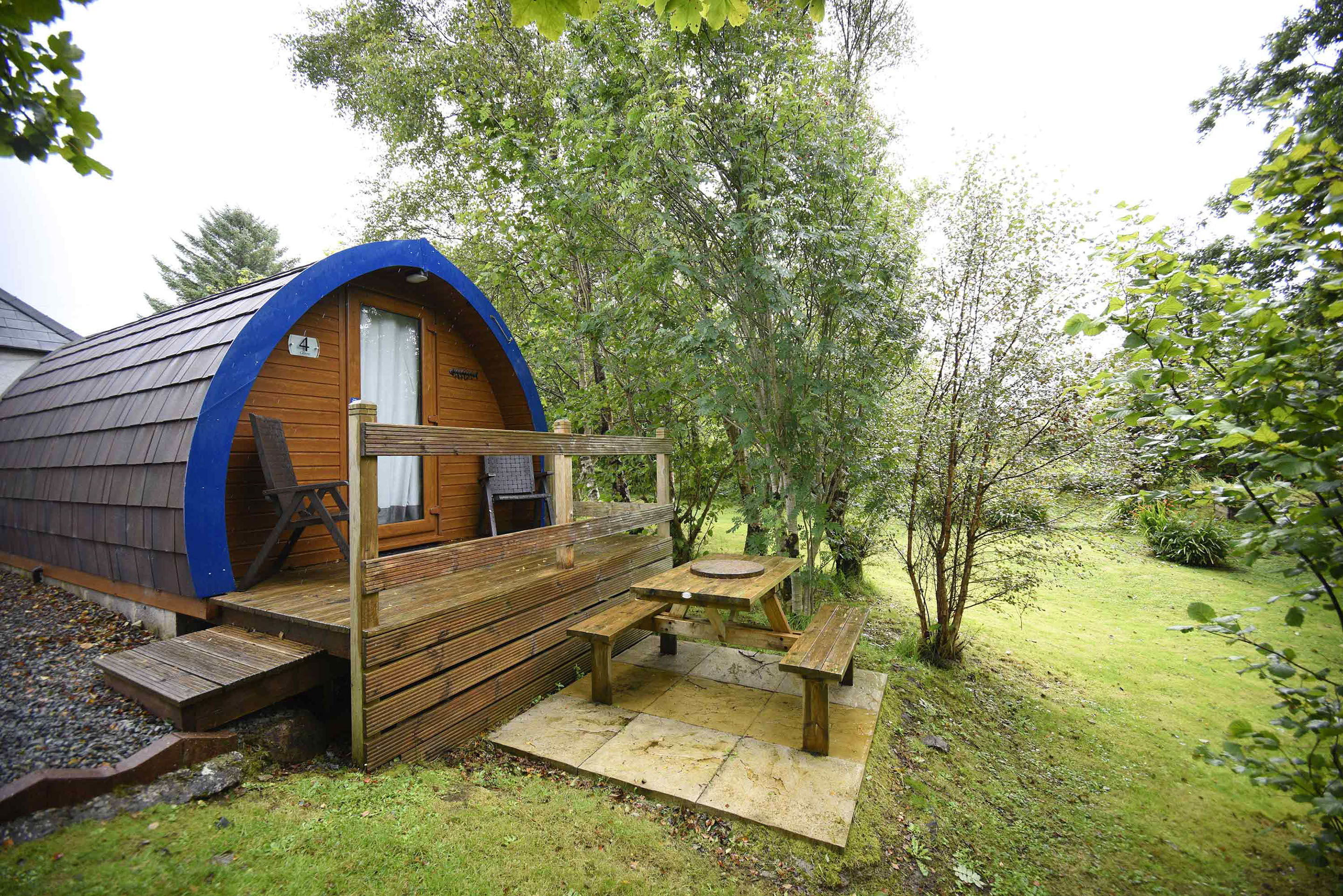 Thistle Dubh Dandy is a self catering accommodation in Portree with open plan design