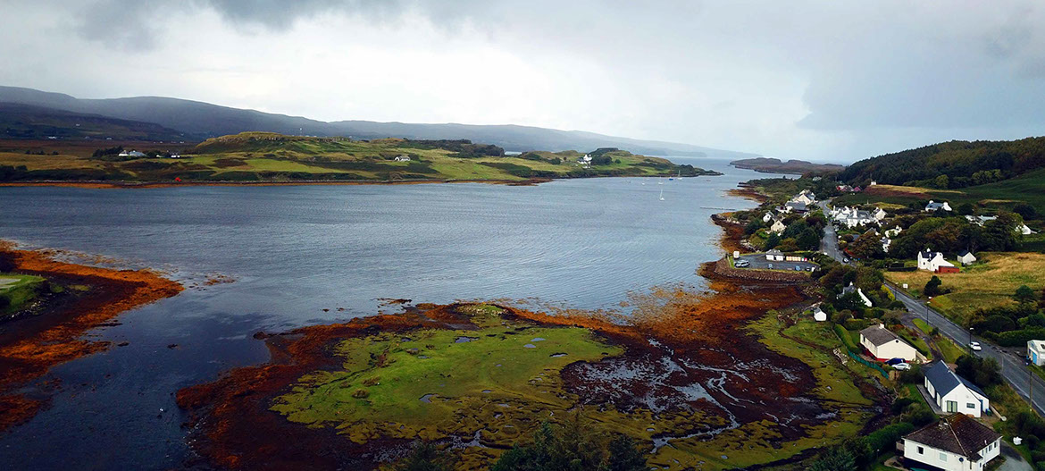 Dunvegan Camping Pods self catering accommodation are located in Dunvegan on the Isle of Skye