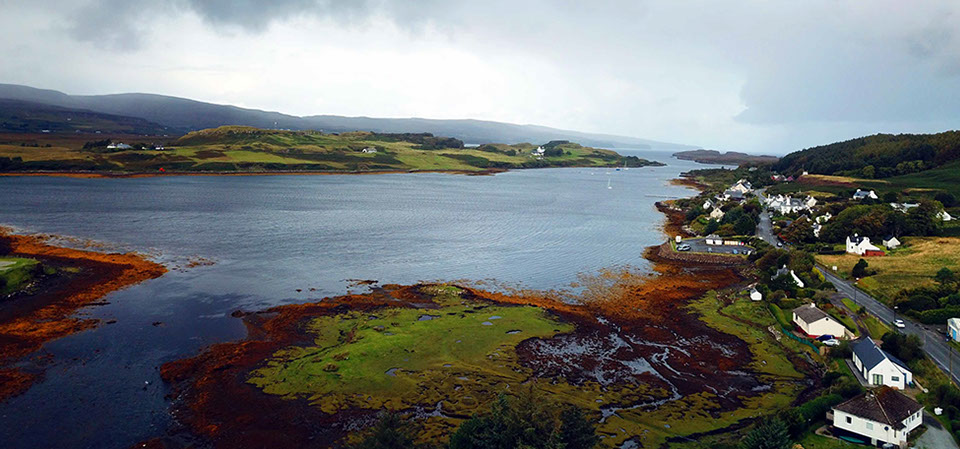 Dunvegan Camping Pods self catering accommodation are located in Dunvegan on the Isle of Skye