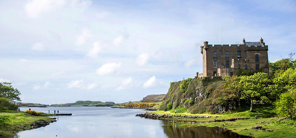Visit Dunvegan Castle when you stay at Quiraing House accommodation in Portree on the Isle of Skye